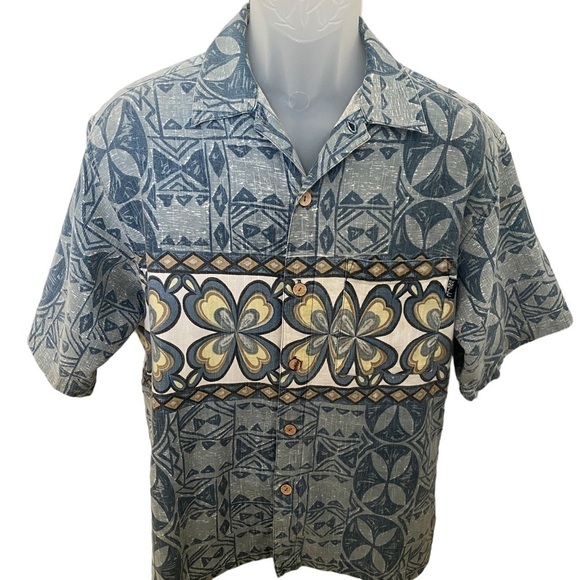 VTG O’NEILL Aloha Hawaiian Floral Tropical Short Sleeve Shirt Men M Medium - Picture 1 of 8